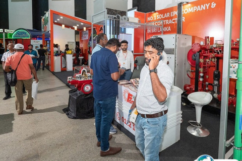 斯里兰卡科伦坡工业、机器人展览会展会现场图片