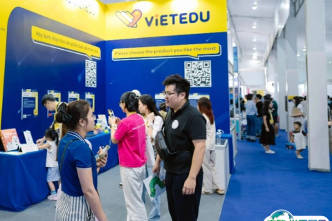 越南教育装备展览会展会现场图片