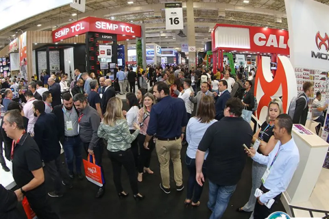 巴西圣保罗电动车展览会展会现场图片