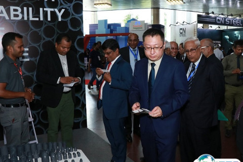 斯里兰卡科伦坡工业、机器人展览会展会现场图片