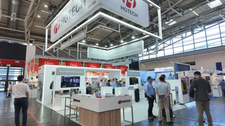 出海尖子生！华工激光亮相2025德国慕尼黑国际光博会