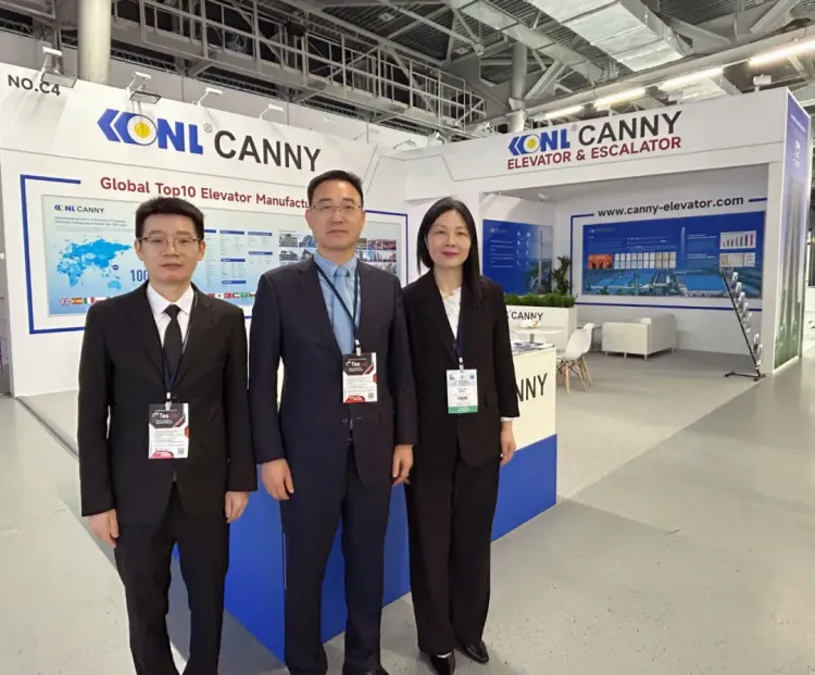 康力电梯闪耀2025年俄罗斯国际电梯展