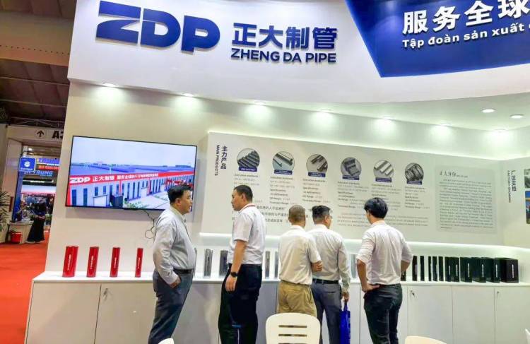 正大制管集团亮相 VIETBUILD 2025 胡志明建材展