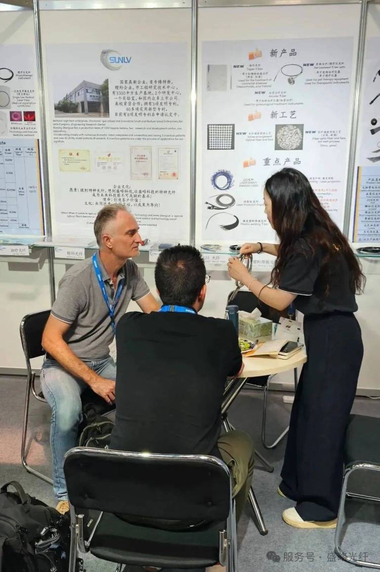 盛略光纤惊艳亮相2025德国慕尼黑光博会