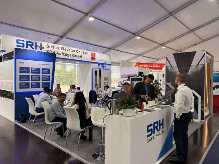 森赫电梯亮相2025年俄罗斯国际电梯展