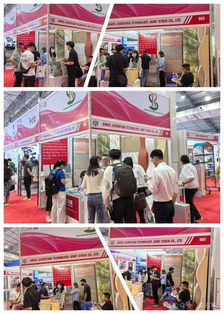 【越南展直击 Day 2】柔石家闪耀2025年胡志明建材展，智造实力引关注，诚邀您共鉴未来！