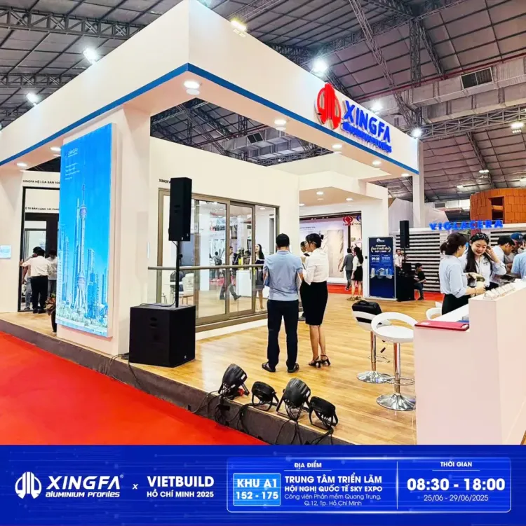 中国智造再出海！兴发铝业亮相2025年越南胡志明国际建筑建材装饰及家居展览会