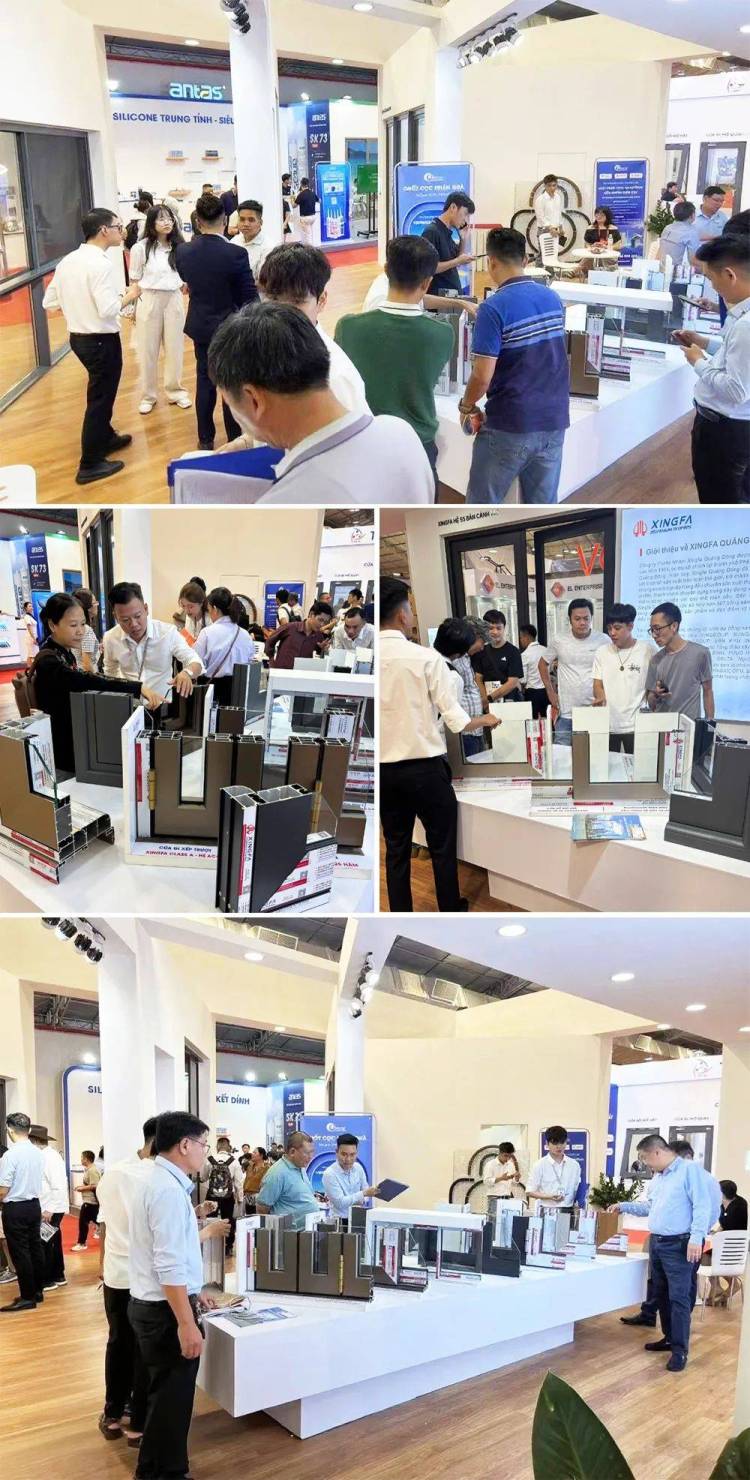 中国智造再出海！兴发铝业亮相2025年越南胡志明国际建筑建材装饰及家居展览会