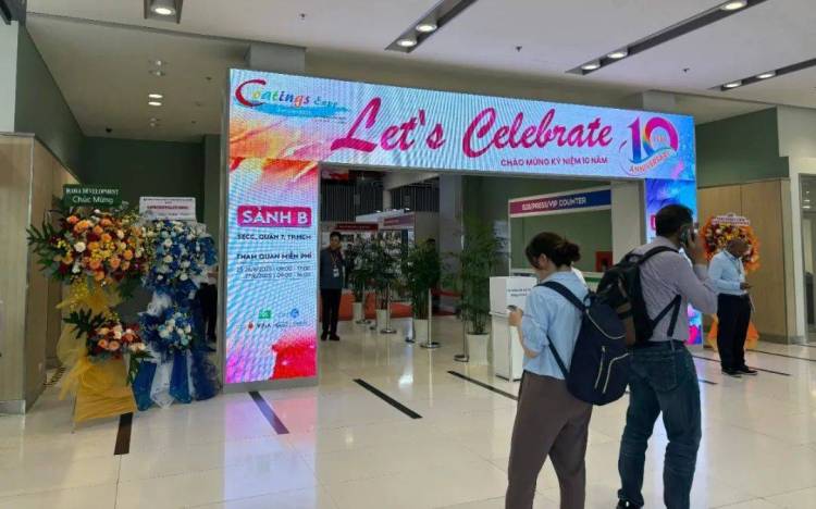 圆满收官|湖北领固2025越南涂料展