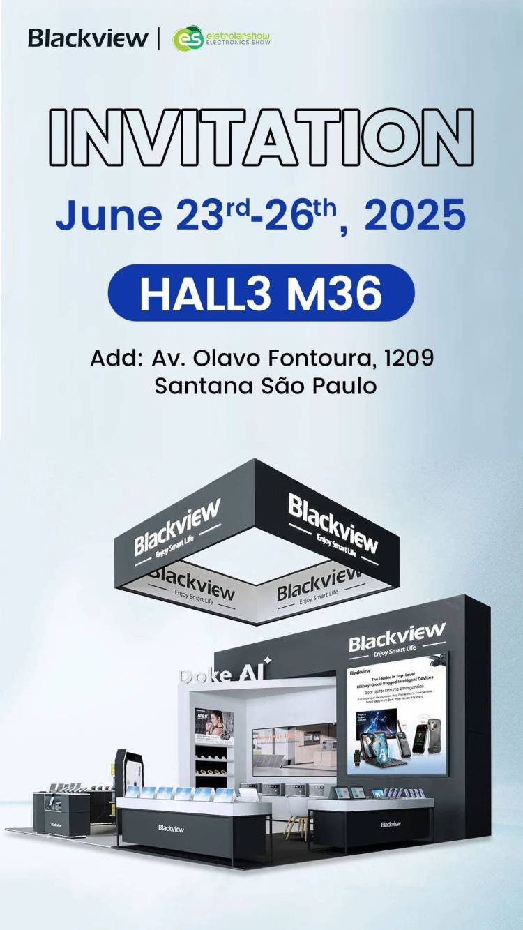 Eletrolar Show 2025 | Blackview携投影、卫星通讯、AI三防创新集结巴西，邀您共启智能硬派新时代！