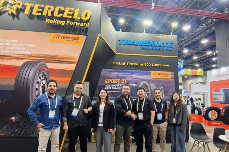 雄鹰轮胎闪耀2025巴拿马汽配展，深化全球市场布局