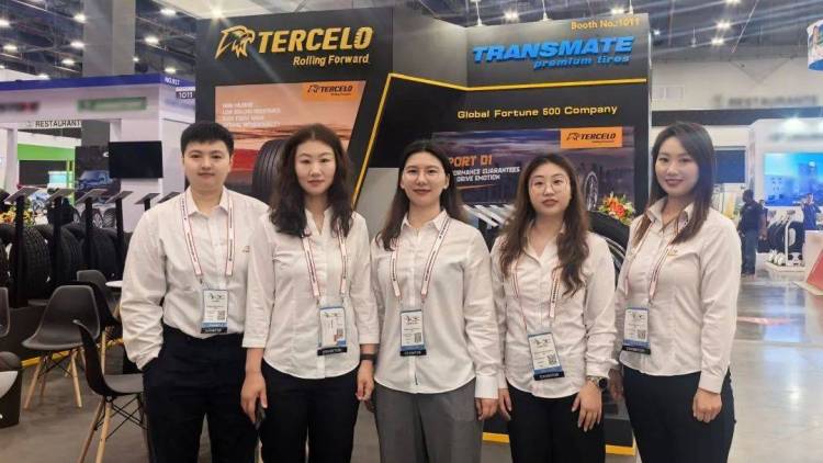 雄鹰轮胎闪耀2025巴拿马汽配展，深化全球市场布局