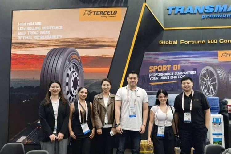 雄鹰轮胎闪耀2025巴拿马汽配展，深化全球市场布局