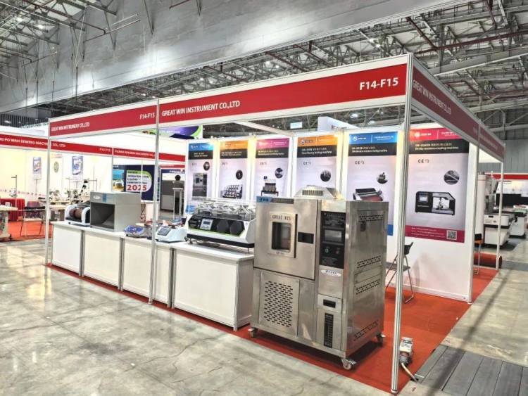 钜威仪器圆满落幕 | 2025年第25届越南国际鞋类、皮革及工业设备展