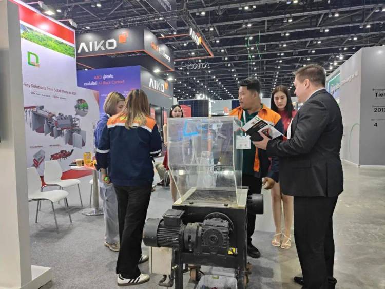 碎得环保亮相泰国曼谷2025年Asean Sustainable Energy Week,驱动绿色能源未来