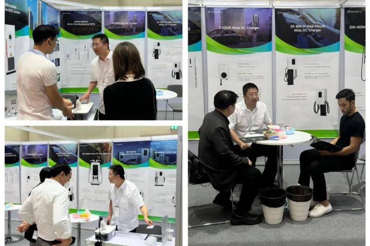 技术引领！易事特充电桩、光储充亮相2025年泰国能源展备受东南亚客户青睐