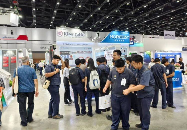 开博线缆丨闪耀2025年泰国曼谷可再生能源展！线缆解决方案惊艳曼谷展会，收获满载，合作共赢新篇章开启！