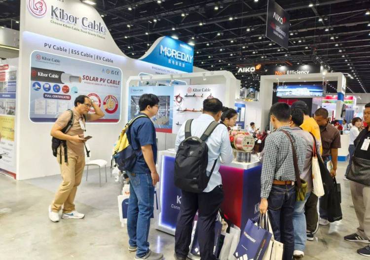 开博线缆丨闪耀2025年泰国曼谷可再生能源展！线缆解决方案惊艳曼谷展会，收获满载，合作共赢新篇章开启！