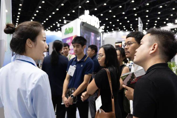 从微见著 智储焕界 | 禾迈亮相2025年泰国可再生能源展，加速拓展东南亚光储市场