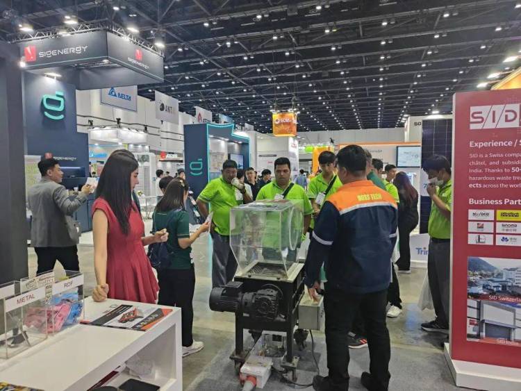 碎得环保亮相泰国曼谷2025年Asean Sustainable Energy Week,驱动绿色能源未来