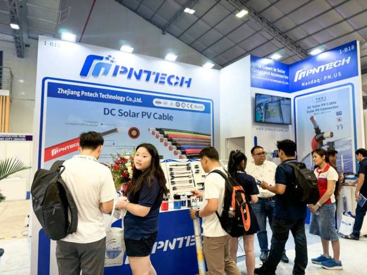 品恩泰克越南展会圆满收官！绿色科技闪耀2025年胡志明市太阳能储能展