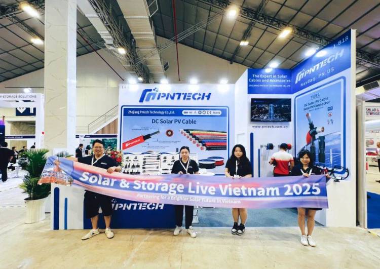 品恩泰克越南展会圆满收官！绿色科技闪耀2025年胡志明市太阳能储能展