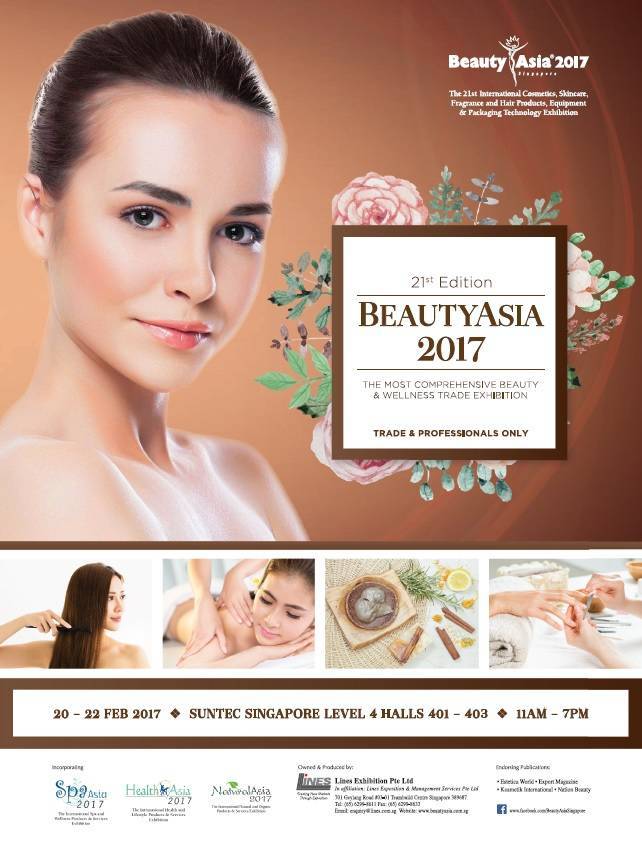 新加坡新达成国际美容展览会BeautyAsia：全面的天然健康展
