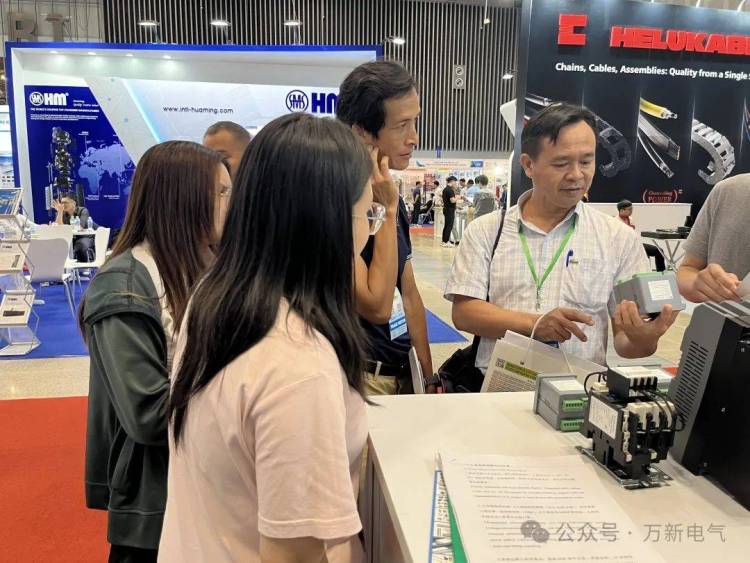万新电气越南电力展参展2025年回顾！响应“一带一路”，智造方案扬帆出海