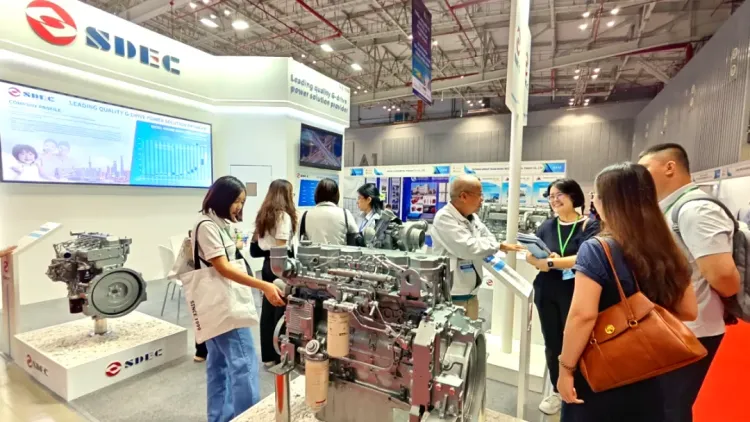 品质领先的全系电站动力解决方案，新动力科技亮相2025年越南国际电力展(VIETNAM ETE)
