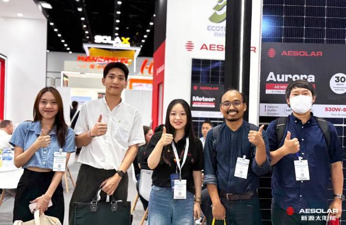 亚洲可持续能源周ASEW 2025丨穿过街巷，新源太阳能 AESOLAR与曼谷的绿意相遇