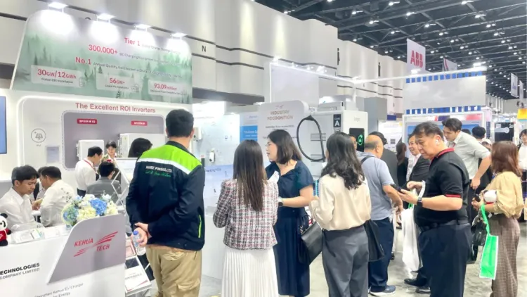 深圳科华闪耀2025年东盟可持续能源周，引领绿色新篇章！