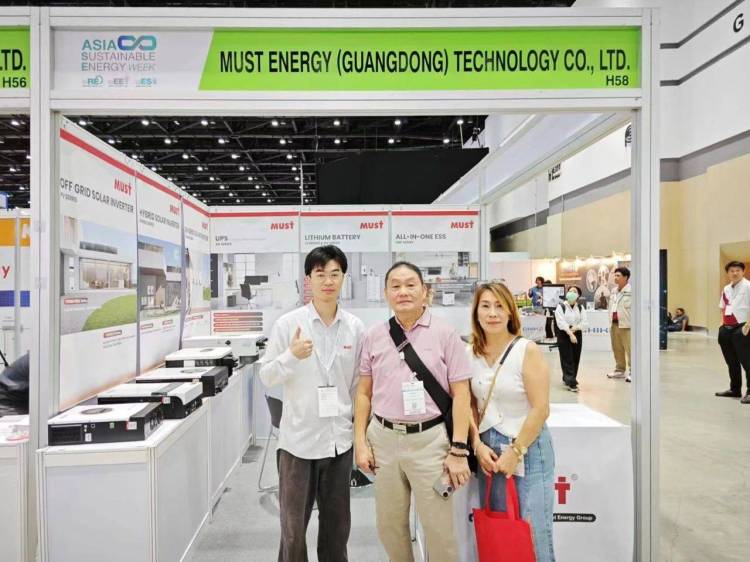 MUST美世乐闪耀ASEW 2025泰国国际可再生能源展 加速泰国可再生能源转型​