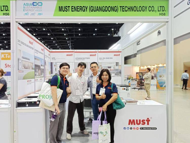 MUST美世乐闪耀ASEW 2025泰国国际可再生能源展 加速泰国可再生能源转型​