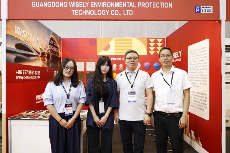 睿智环保涂料亮相马来西亚2025ARCHIDEX1号国际馆-1P013展位