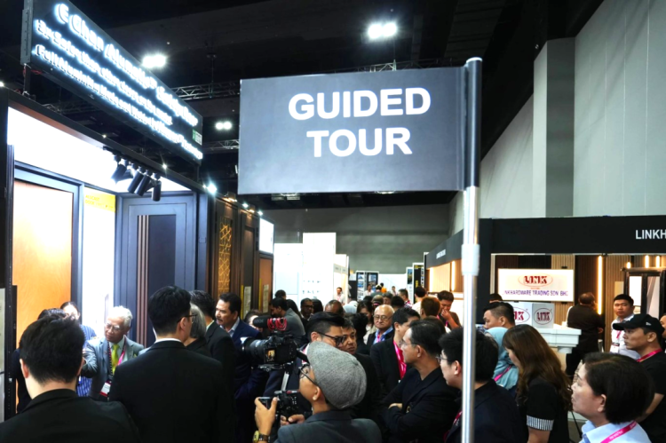 首日盛况！欧铂丽、玛格、百得胜、诗尼曼、科凡、西舞等20余家品牌集群首秀2025年马来西亚ARCHIDEX展