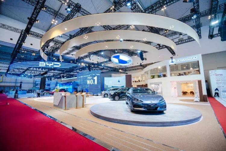 比亚迪携仰望、腾势品牌亮相2025年印尼GIIAS国际车展，海鸥车型重磅发布