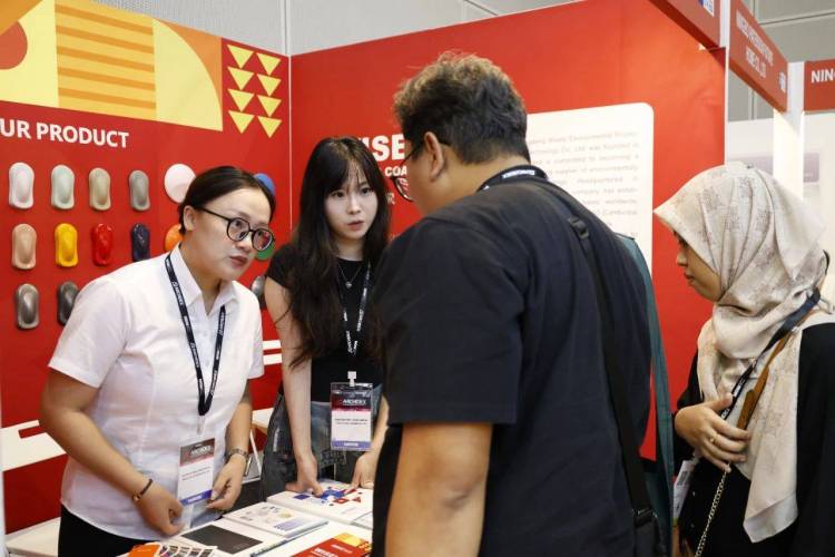 盛况空前！睿智WISELY 品牌亮相2025年马来西亚国际建材展
