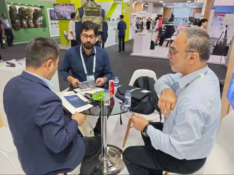 恒尚新材料亮相2025 IDEF土耳其军警防务展，展现“中国智造”力量