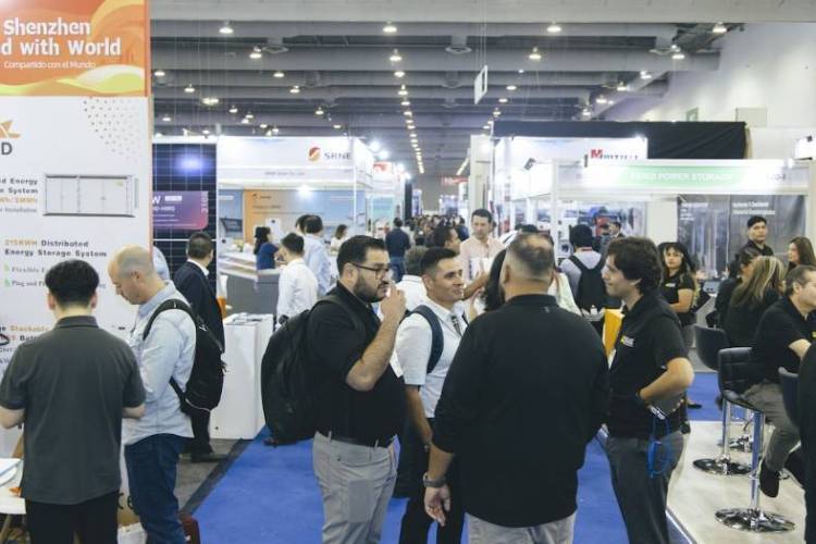 墨西哥墨西哥城国际太阳能展览会 INTERSOLAR MEXICO 2024参展人数众多，行业合作空前