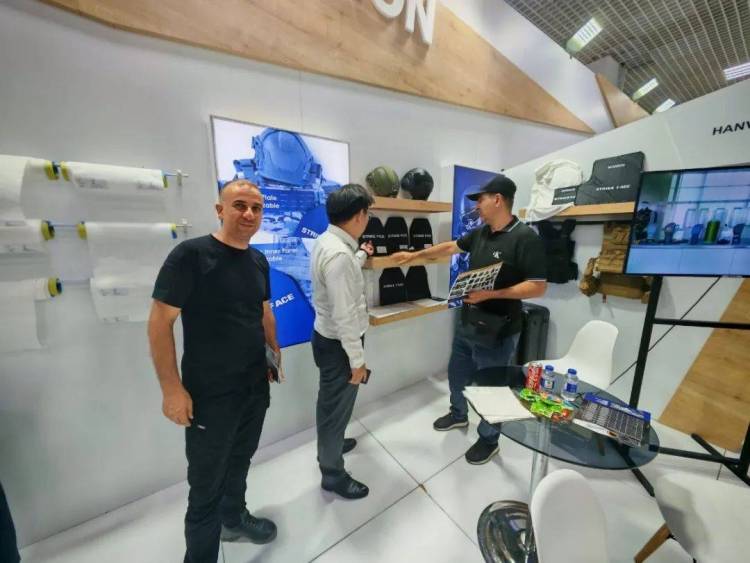 恒尚新材料亮相2025 IDEF土耳其军警防务展，展现“中国智造”力量