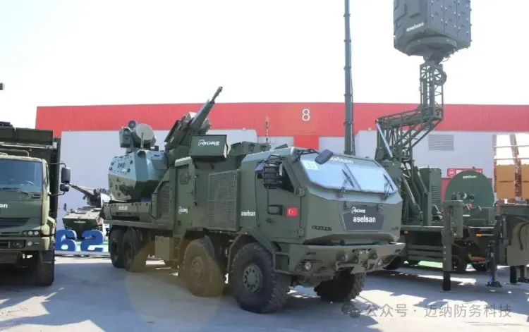 迈纳防务科技IDEF 2025：土耳其的ASELSAN公司以Gürz 150移动防空系统应对现代空中威胁