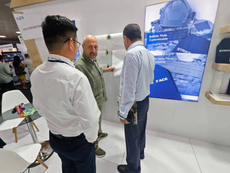 恒尚新材料亮相2025 IDEF土耳其军警防务展，展现“中国智造”力量