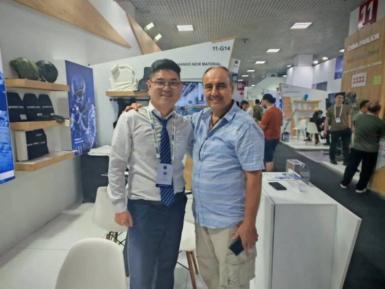恒尚新材料亮相2025 IDEF土耳其军警防务展，展现“中国智造”力量