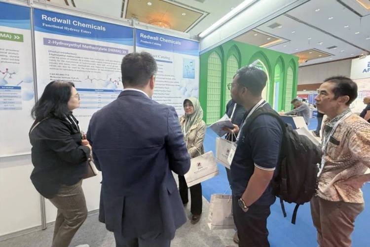 红墙亮相2025年印度尼西亚涂料展 积极探索出海新机遇