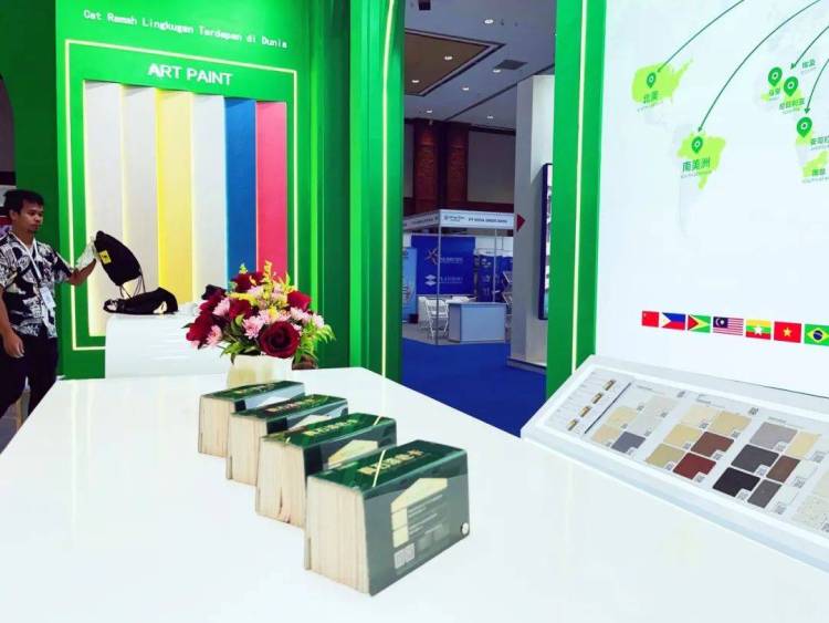 闪耀2025年印尼涂料展 三棵树海外市场布局再提速