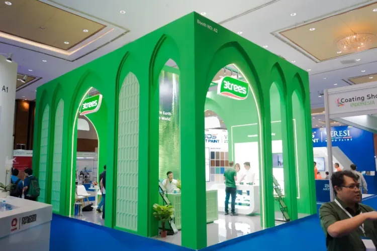 闪耀2025年印尼涂料展 三棵树海外市场布局再提速