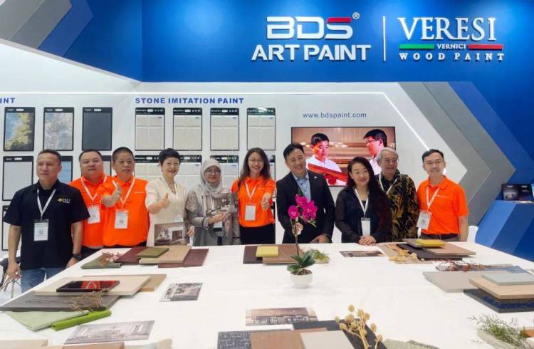 圆满成功｜巴德士集团出海闪耀2025印尼涂料展，赋能东南亚产业升级，全球化战略全面提速