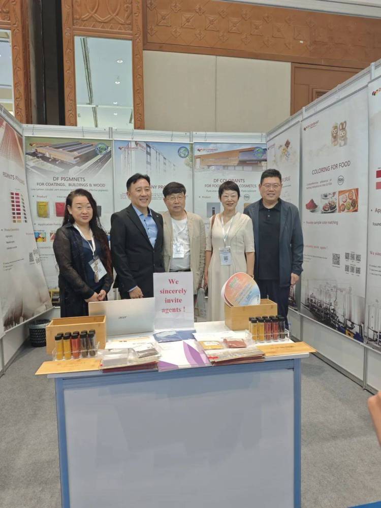德伊福颜料闪耀2025印尼涂料展，共启东南亚颜料行业新纪元