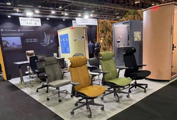 新椅会老友，阿基米德新品亮相2025年迪拜家具展展INDEX