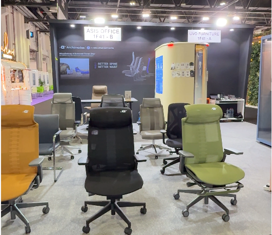 新椅会老友，阿基米德新品亮相2025年迪拜家具展展INDEX